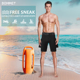 2.5MM Neoprene Wetsuit Tech Shorts Diving Pants Submersible Load Weight 2 Pocket Keep Warm Unisex Wetsuit Shorts D-Ring Buckle Leak Hole for Diving Equipment Accessories