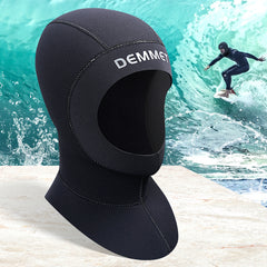 Neoprene Diving Hood Wetsuit Cap 3mm/5mm Stretchy Thermal Scuba Dive Hood for Men Women in Cold Water Swimming Snorkeling Surfing