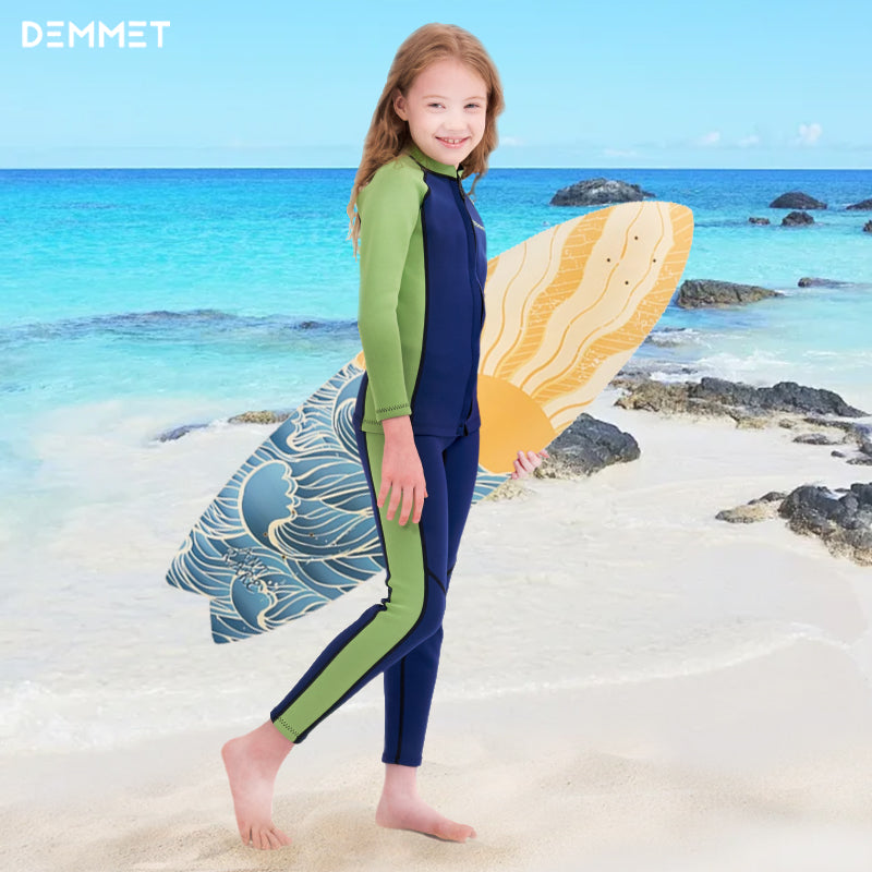 Children's split color matching wetsuit 1.5mm/3MM