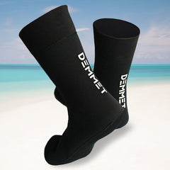 1.5/3/5MM black diving socks