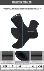 7mm Neoprene Socks Wetsuit Shoes Non-slip Surf Swimming Fins Socks Elasticity Beach Boots Warm Socks for Snorkeling Diving
