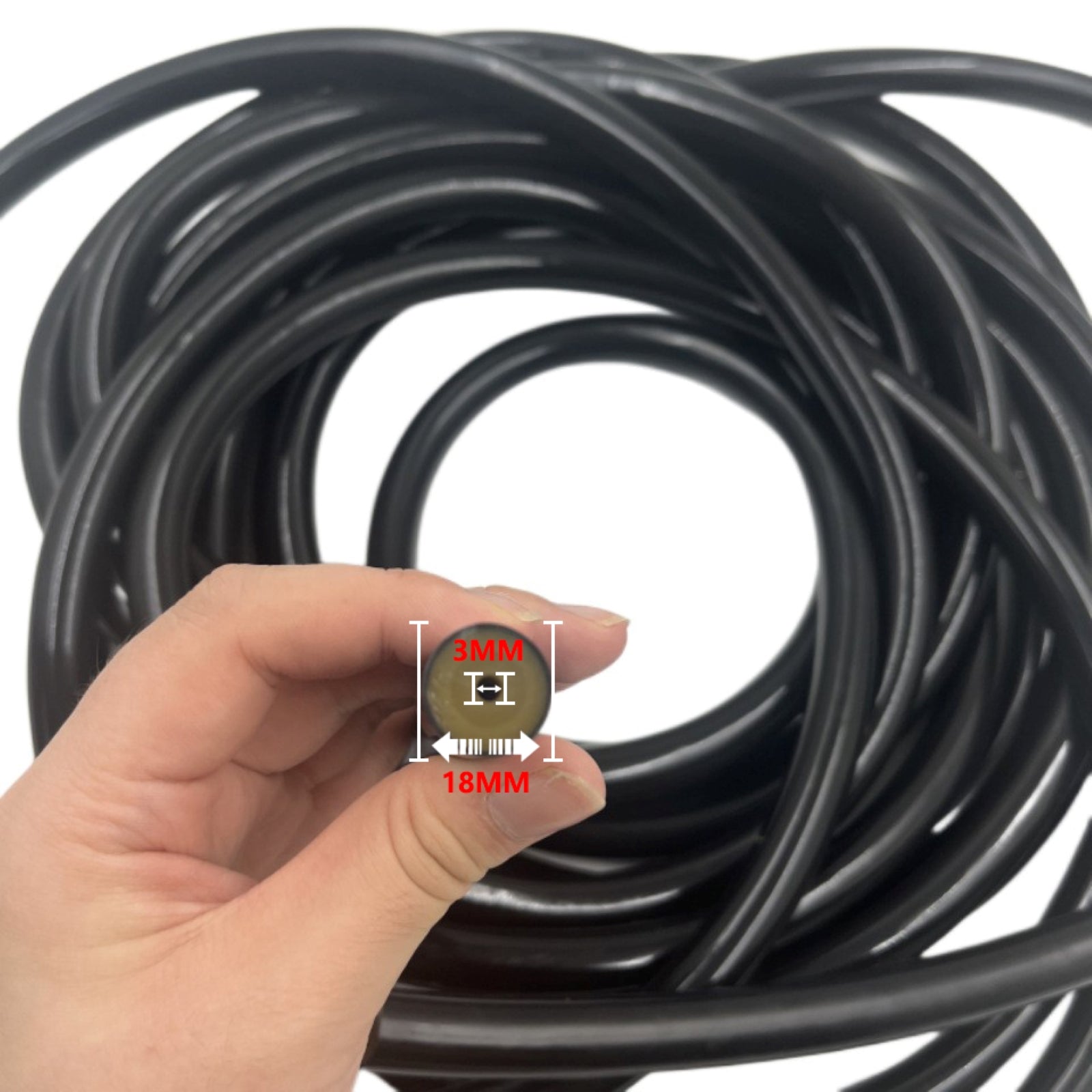 3M Spearfishing Rubber Tube Speargun 3*10mm 12MM 14MM 16MM Submarine Hunting with Elastic Latex Rubber Tube