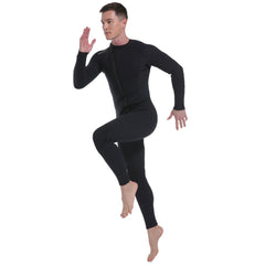 Scuba Diving Suit for Men 5mm Neoprene Wetsuit Winter Swimsuit One-Piece Front Zipper Long Sleeve Spearfishing Hunting Fish Suit