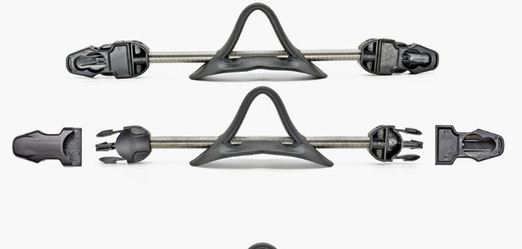 DEMET 2PCS Diving Equipment Scuba Diving Stainless Steel Spring Fin Straps Diver Heel Straps gear Drop Shipping