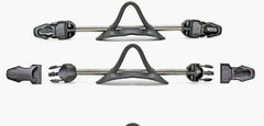 DEMET 2PCS Diving Equipment Scuba Diving Stainless Steel Spring Fin Straps Diver Heel Straps gear Drop Shipping